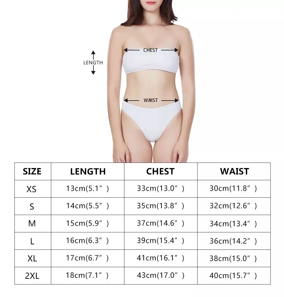 Strapless Bikini Set Polynesian Tribal Golden Flower Pattern Print Custom Chicas Bonitas En Bikini Pretty Girls In Bikinis Photo