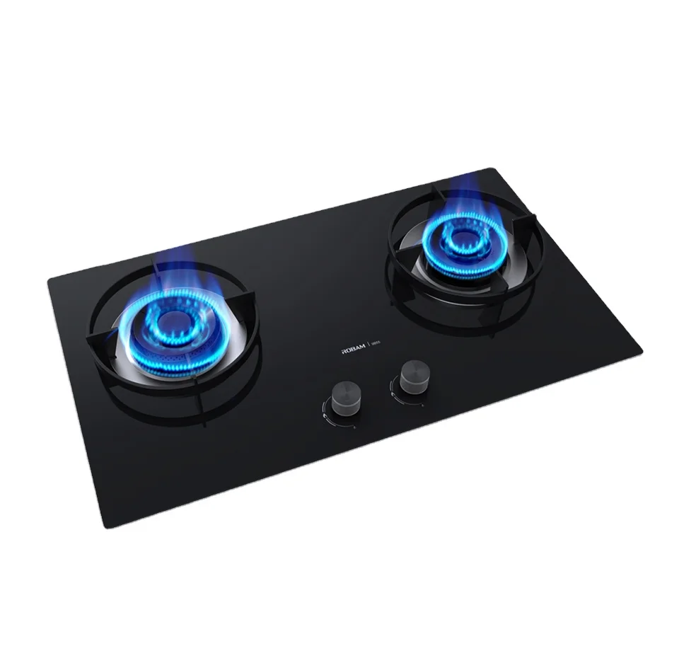 Super firepower Gas stove two Burners Gas Cooker Oven Best Supplier B15