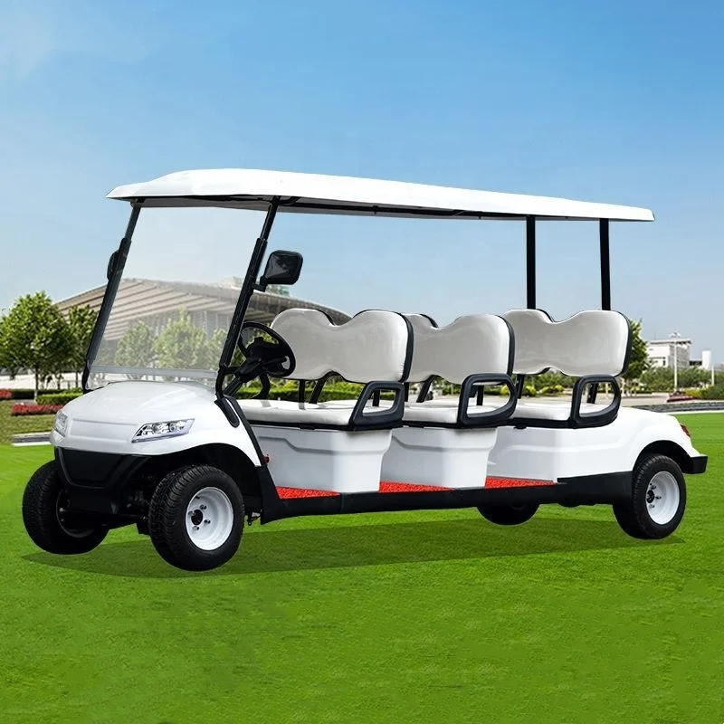 Chinese 60/72V Battery Golf Cart 3500 Watt AC Motor Electric Golf Cart Intelligent Controller 6 Seater Scenic Spot Golf Carts