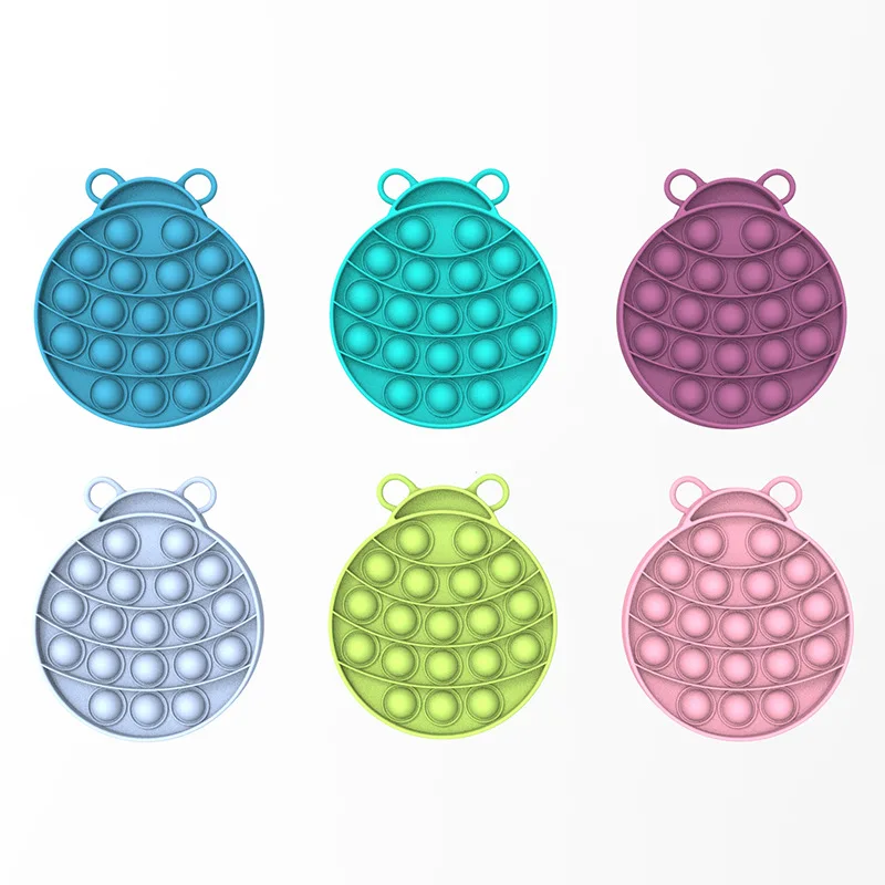 2021 new Hot Sale Silicone Anxiety Relief Stress Push Pop Bubble Toys for Adult Kids