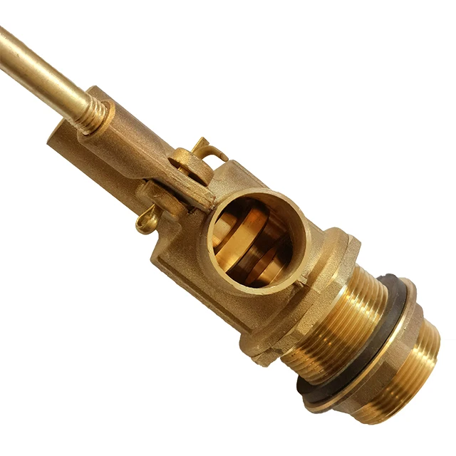 Customized forging water tank level balance mechanical brass float floating ball valve with 11/4 11/2 2inch