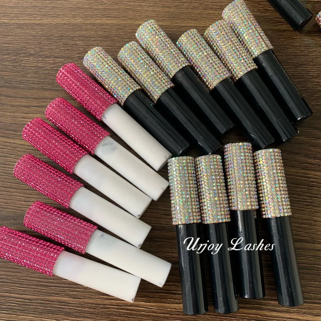 Hot-selling custom logo vegan latex free eyelash glue imported material lash glue waterproof