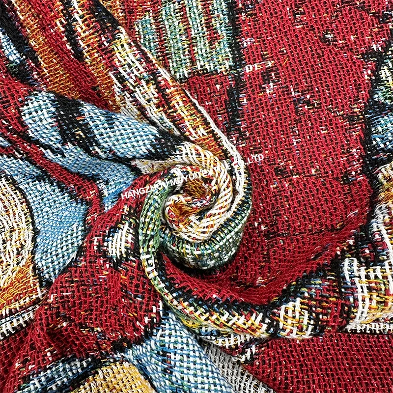 Custom High Quality Spider-Man Woven tapestry Blanket anime blanket Outdoor Picnic Blanket