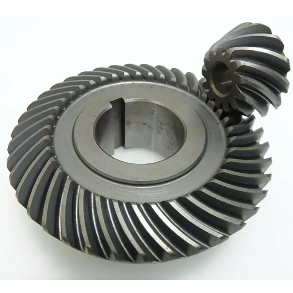 Best Selling Large Speed Reducer Customized Big Forging Steel Spiral Bevel Gear