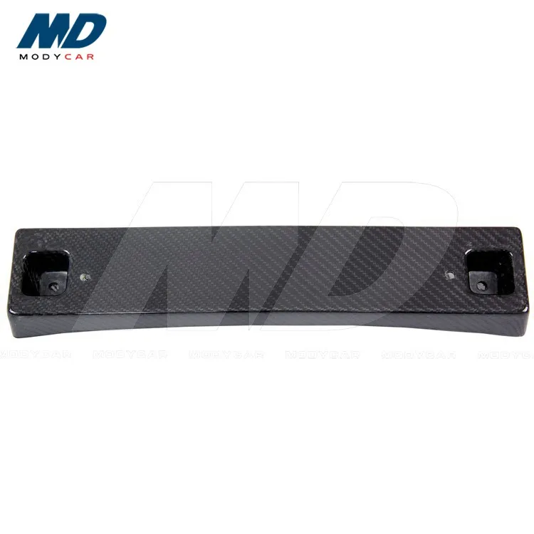 Vrs Style Carbon Fiber License Holder For 2008-2015 Mitsubishi Lancer Evo X