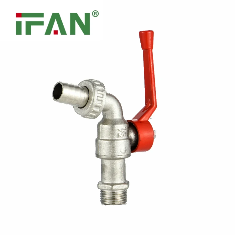 IFAN Wholesale 1/2 Inch Brass Water Tap Customized Brass Taps Wall Mounted