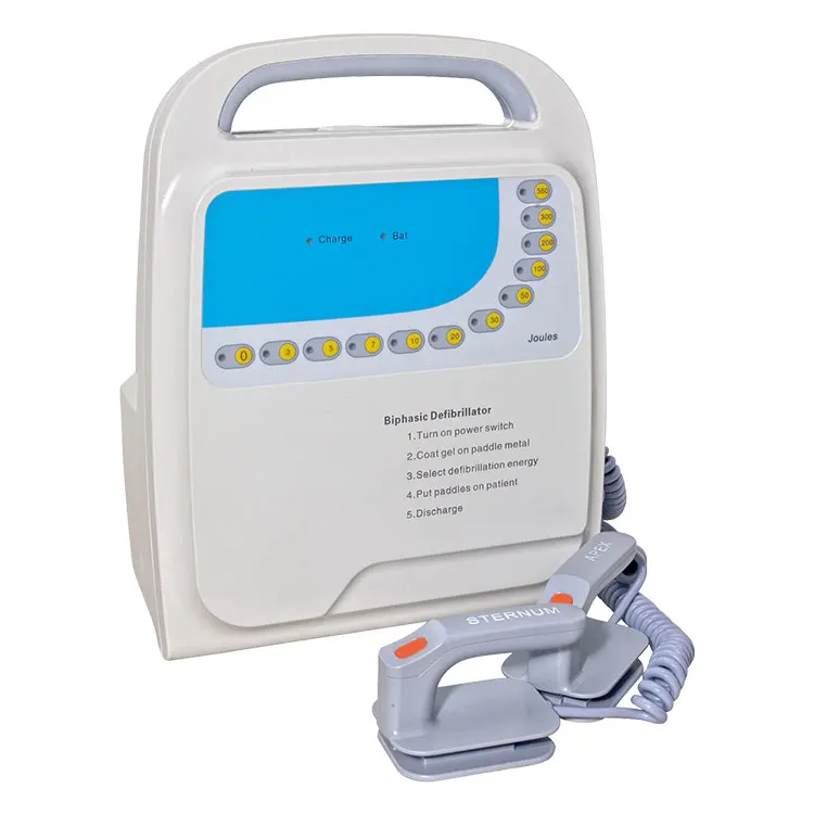 YS-8000A Hospital Emergency Defibrillation Machine Biphasic Cardiac Defibrillator