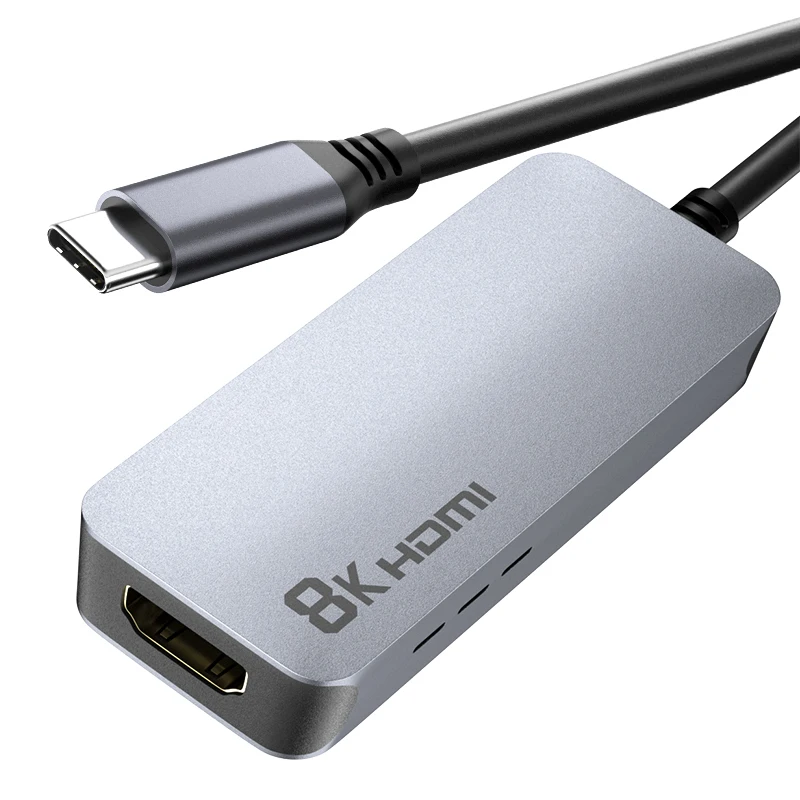 Factory Direct Sales 8K@60Hz USB C to HDMI Female Adapter Premium ULT-unite 4K@120Hz Type-C to HDMI Cable