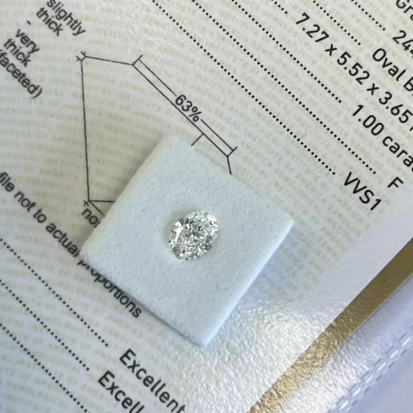 Lab Created Diamonds Oval cvd diamond cut Lab Created Loose Diamond Jewelry Manufacturers In China