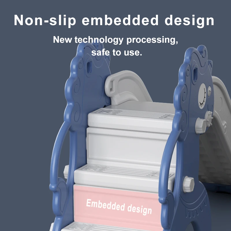 Feelkids Professional Manufacturer Slide Kids Plastic Indoor Home Children Mini Baby Outdoor Playground For Child