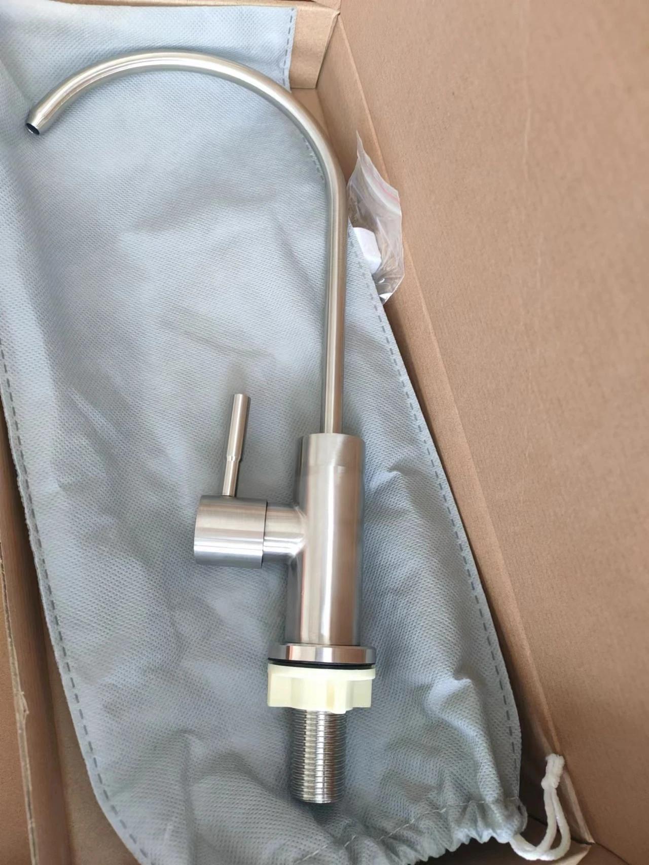 Wholesale kitchen faucet 304 stainless steel  Brushed Kitchen Bathroom Handle Tap Reverse Osmosis Filter Drinking Purifier Water