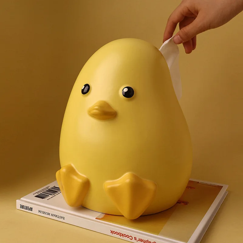 Hello Duck керамическая коробка для салфеток украшение домашнего стола гостиной с бумажной керамикой и эмалью