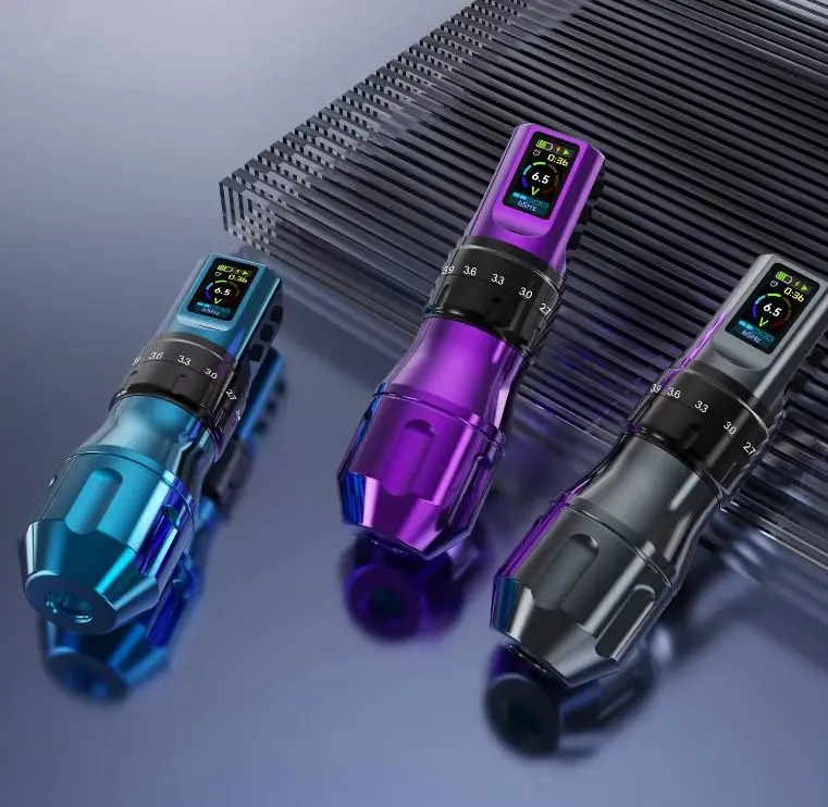 Wireless Tattoo Machine Pen Profession Coreless Motor 1600mAh capacity Stroke 2.4-4.2mm Tattoo Machine for Body Art