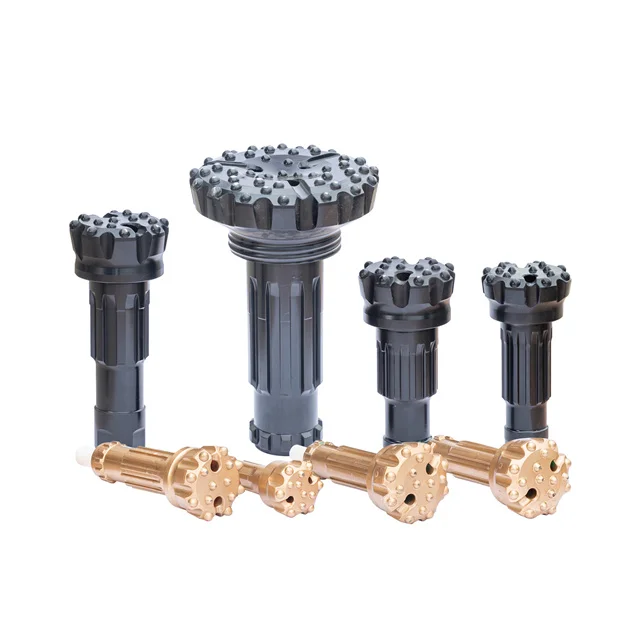 CIR DHD Cop Br High Air Pressure Hard Rock Drilling Down The Hole DTH Hammer Drill Bit for Mining & Water Drilling &Quarrying