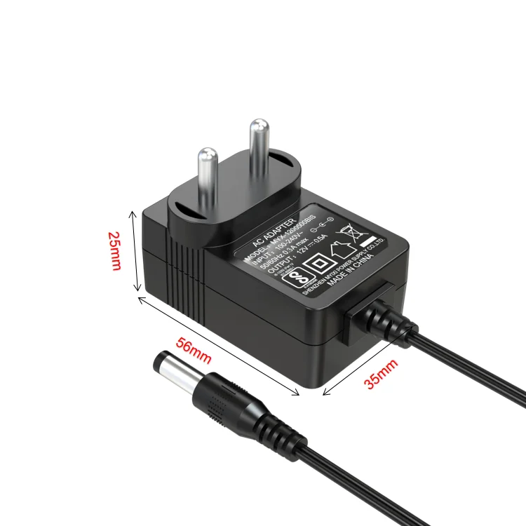  12V0.5A в ЕС штекер импульсный источник питания адаптер AC100V-240V 5v 1a для светодиодной