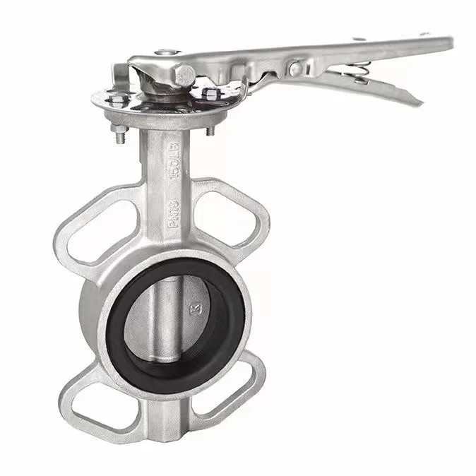 Furui Good Price Butterfly Valves wafer type DF810 6 4 inch Lug Type Worm Wheel ANSI 150lb Butterfly Valve For Water Oli Gas