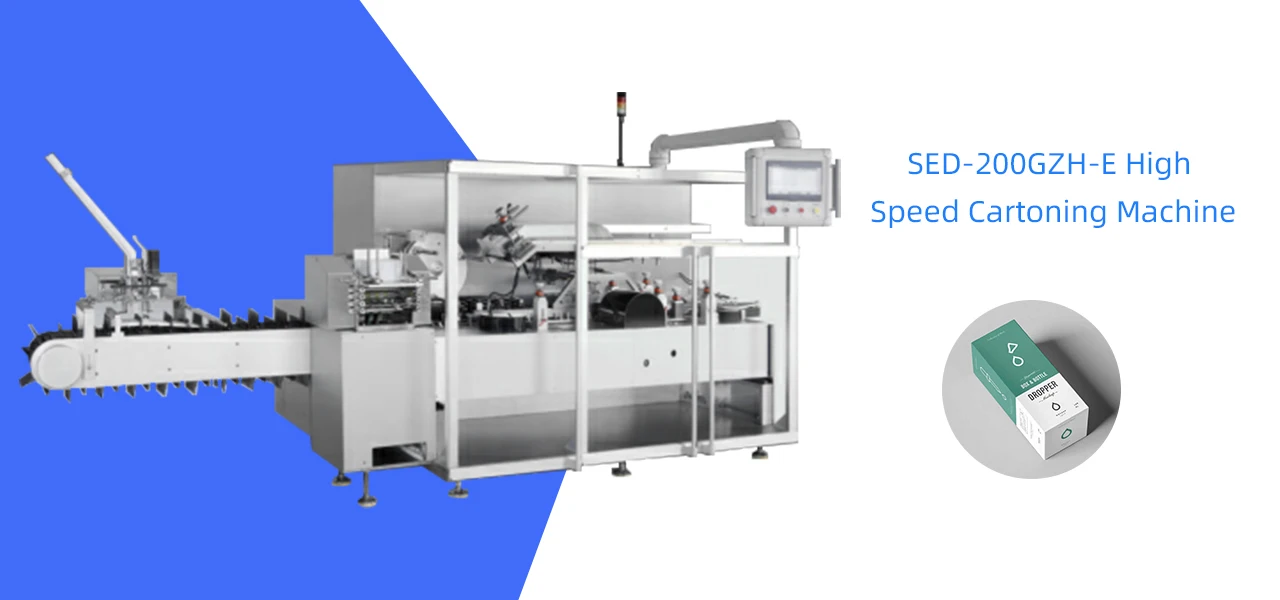 Automatic Alu-PVC Blister Cartoning Boxing Packing Machine