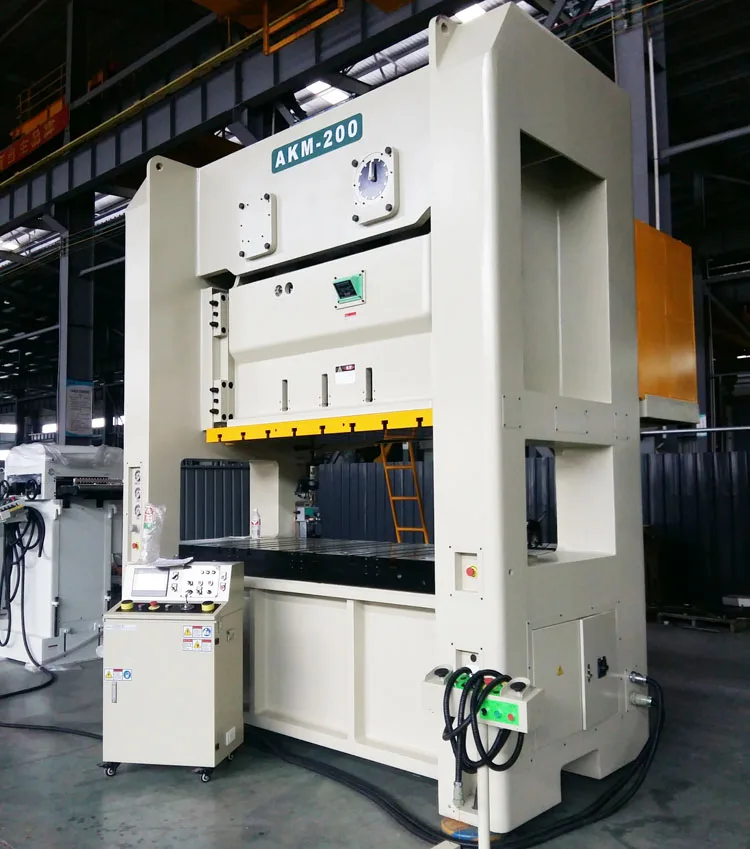 AKM- 200 TON chin fong stamping press for metal hinge auto parts stamping