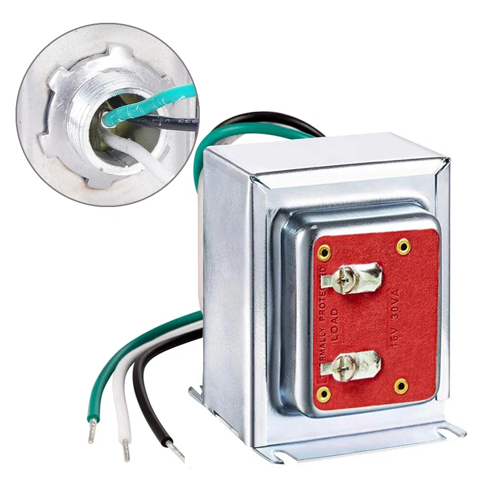 24V 40VA Thermostat and Doorbell Transformer, Power Supply Compatible with Nest, Ecobee, Sensi and Honeywell Thermostat, Nest