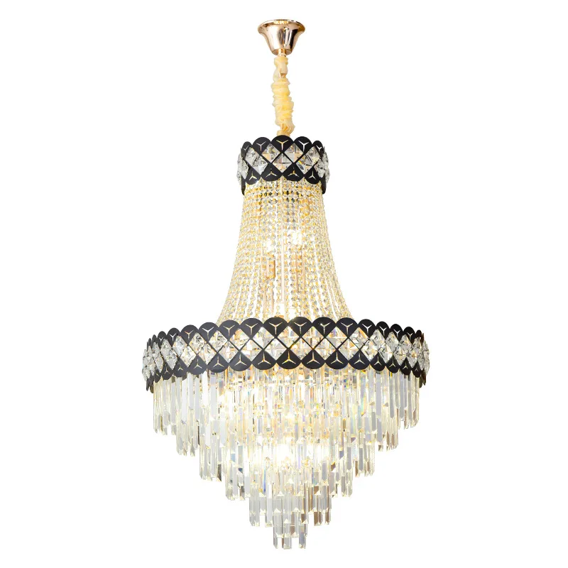 240504O Modern and minimalist indoor living room exhibition hall  spiral shaped irregular crystal lamp