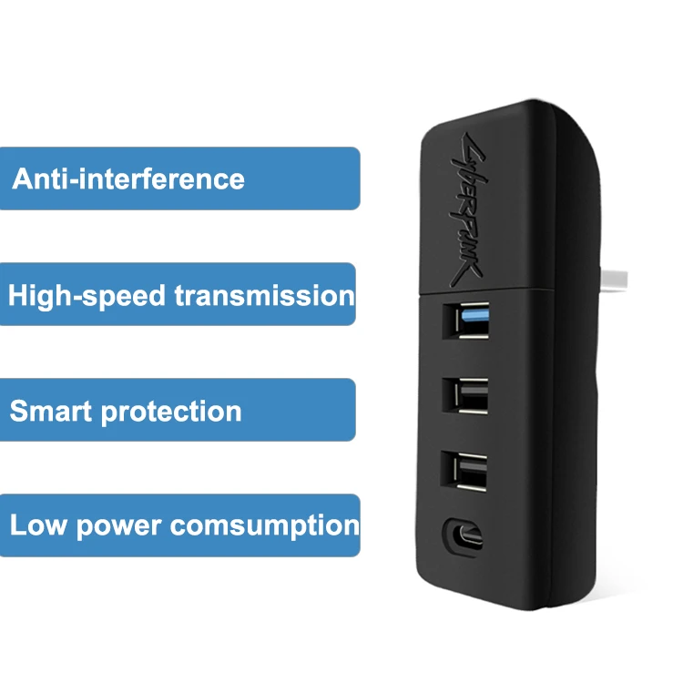 2021 2022 4 in 1 GloveBox Model Y USB Hub for Tesla Model 3