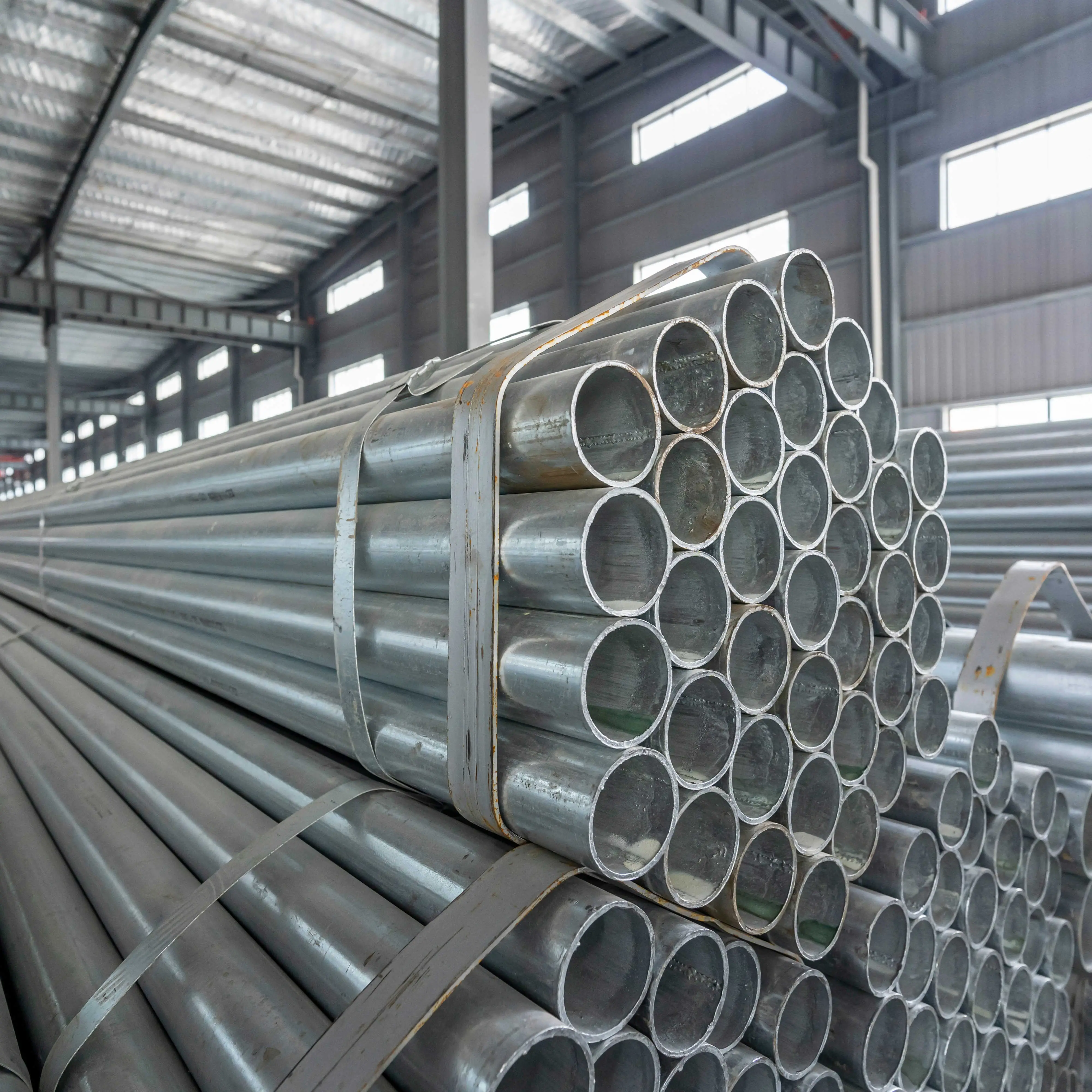 Factory supply g90 z275 dx51d 48mm 7ft hot-dipped galvanized steel pipe