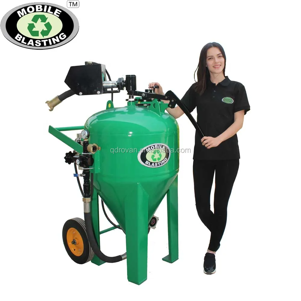Dustless blasting sandblasters for auto parts cleaning