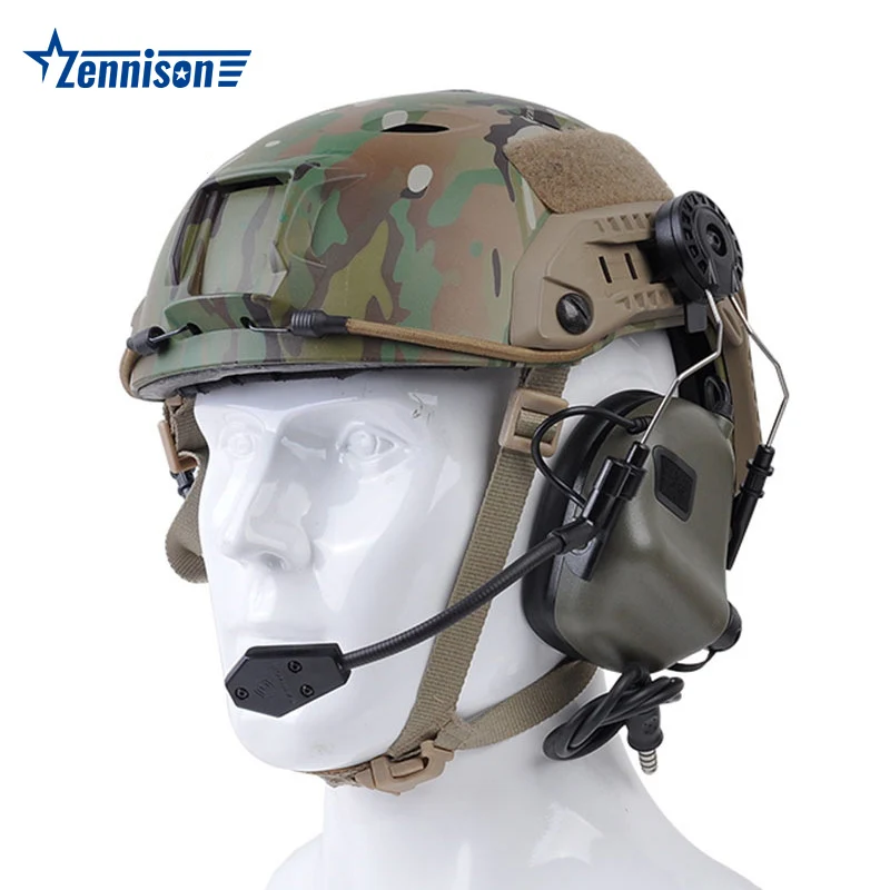 NRR22 Tactical Personal Protective Gear Earmuffs  Electronic Hearing Protection