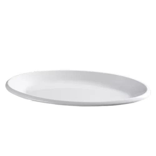 Wholesale Modern Eco-Friendly Fish Shaped Oval Plates 10.25-13 Inch Plastic Melamine Dinner Dishes Christmas Fish Shaped Dishes