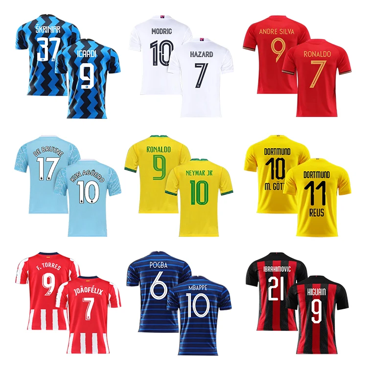 cheap 2021 2022 argentina retro madrid messi soccer team uniform wear football jersey