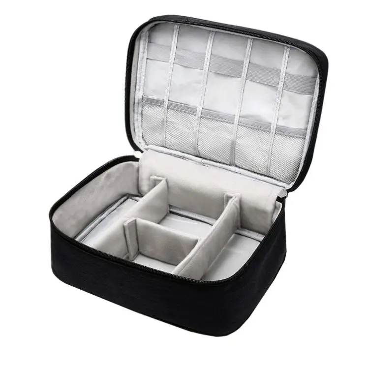Waterproof Electronics Accessories Bag  Storage Cases for Cable Charger Phone USB SD Card Hard Drives Power Bank Cords