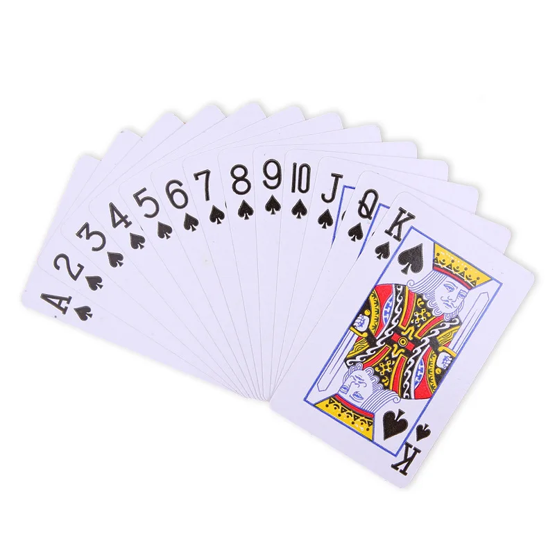 Double deck playing poker card set blister wrapped playing poker cards with dices wide adult card poker