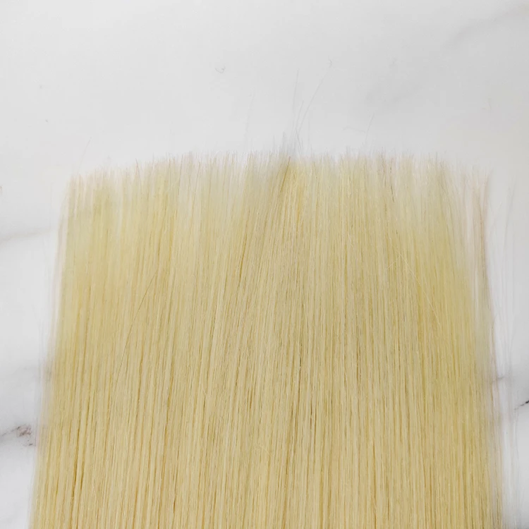High Quality 100% Human Hair Extension Russian Tape In Hair Extensions Remy Bone Straight Tape In hair Extensions