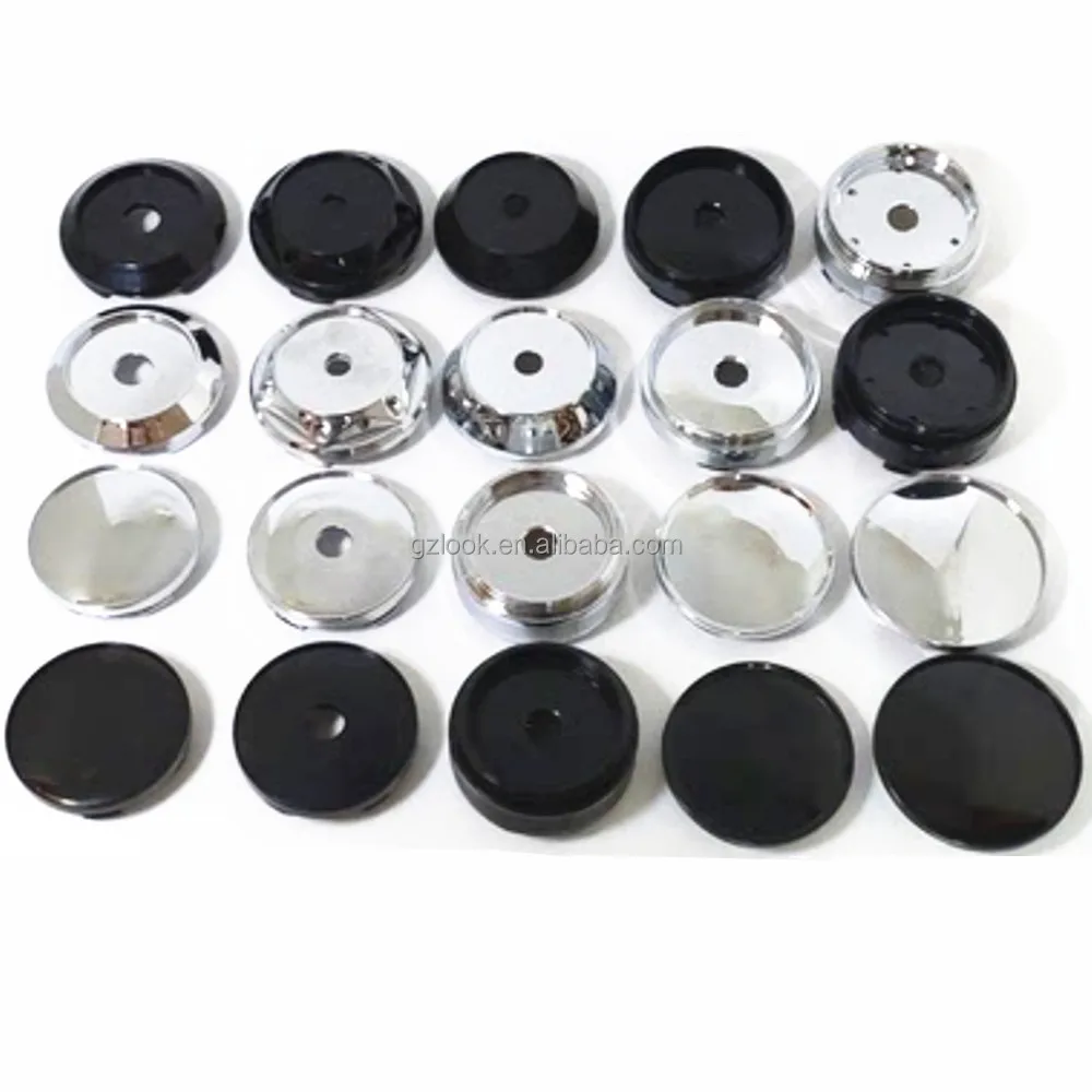 62mm Chrome Blank Car Wheel Center Cap Wheel Rim Hub Cap Cover Auto Accessories Exterior Part Custom 56mm Aluminum Sticker