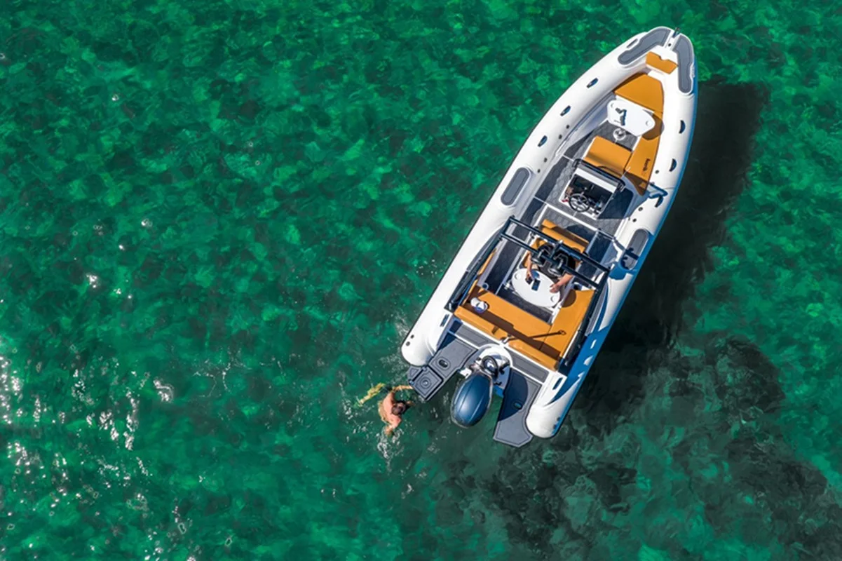 Liya 6.6m hypalon rigid inflatable boat rib sport fishing boats for sale