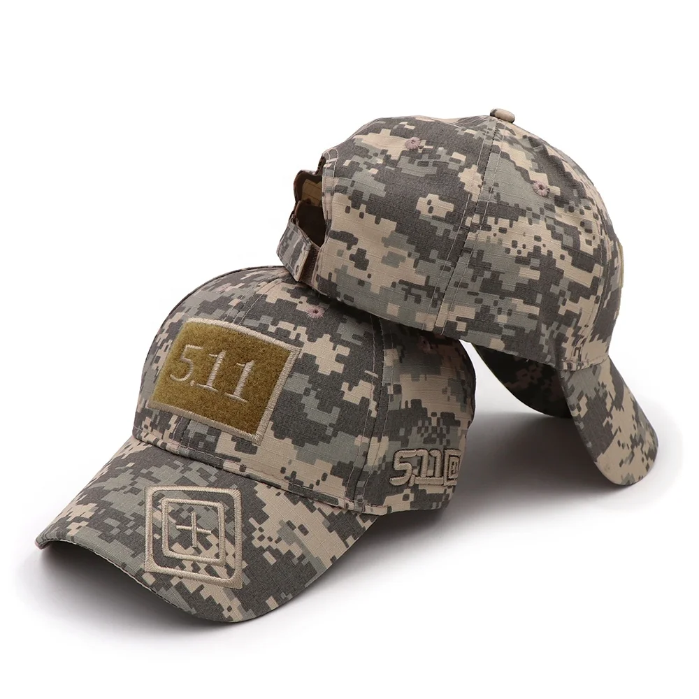Custom Camouflage Baseball Caps Embroidery Outdoor 6 Panel Sports Caps 100% Polyester Reflective Hat Mutze Fur Baseball Cap