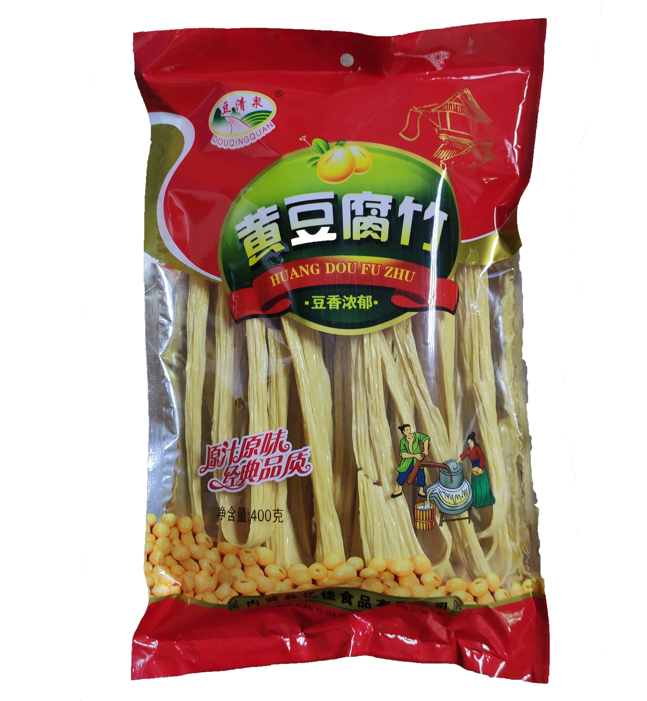 
Bean Product Wholesale Chinese Dried Beancurd Sticks Fuzhu 