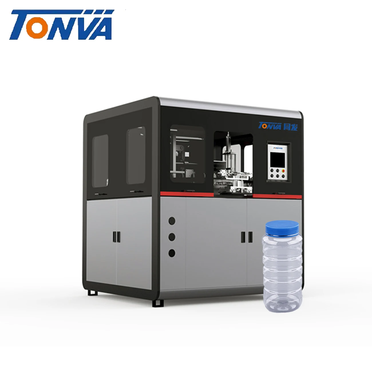 Automatic PET plastic bottle high speed blow molding machine