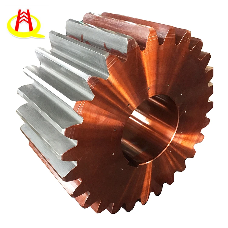 Casting Steel Cement Mill Drum Dryer Use Large Diameter Steel Outer Ring Gear