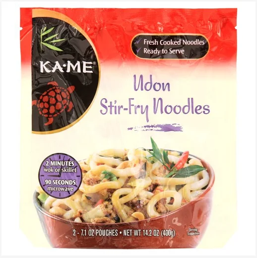 Factory Price Custom Printing Food Grade Delicious Pasta Packaging Best Selling Instant Noodle Bag Udon Noodle Packaging Bag