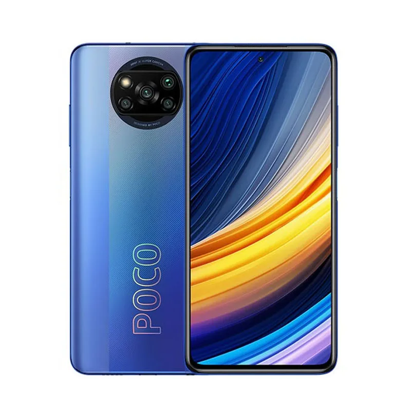  Оригинальный смартфон POCO X3 Pro 128 ГБ 256 Snapdragon 860 120 Гц DotDisplay 5160 мАч 33 Вт зарядка четыре AI-камеры