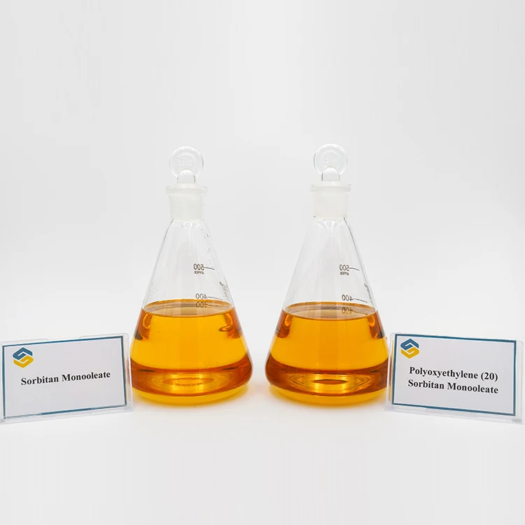 Oil Emulsifier E433 Food Grade Polysorbate 80 Tween 80