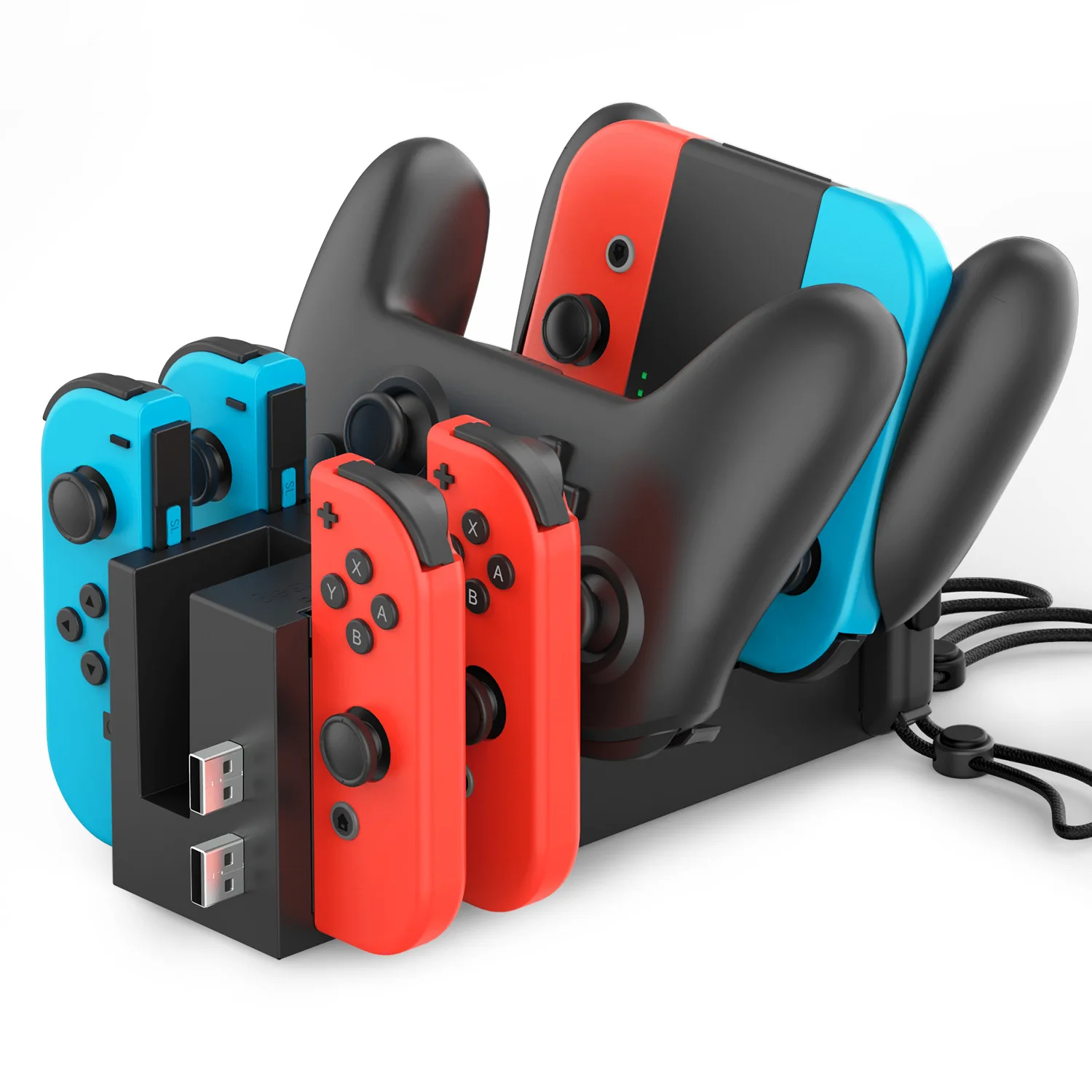 Запчасти для переключателя Nintendo PS4, зарядка для джойстика JAY CON