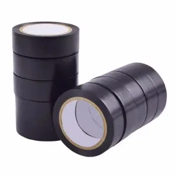 High quality size customizable adhesive cloth fabric cotton tape Black harness cable harness tape hot sale