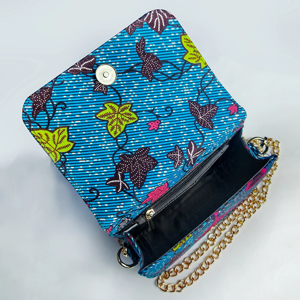 
African Print Handbag Women Accessories Wholesale African Print Bags Hot Selling Cotton Wax 