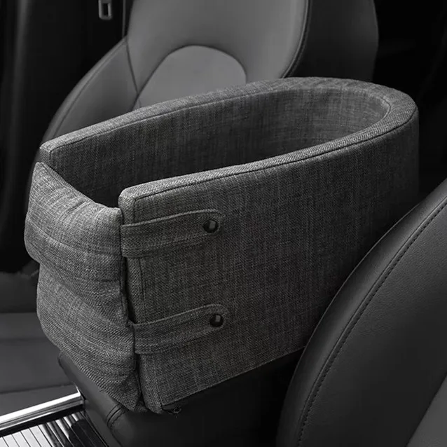 New Design Custom Outdoor Travel Pet Car Seat Dog Booster Removable Washable Dog Car Seat