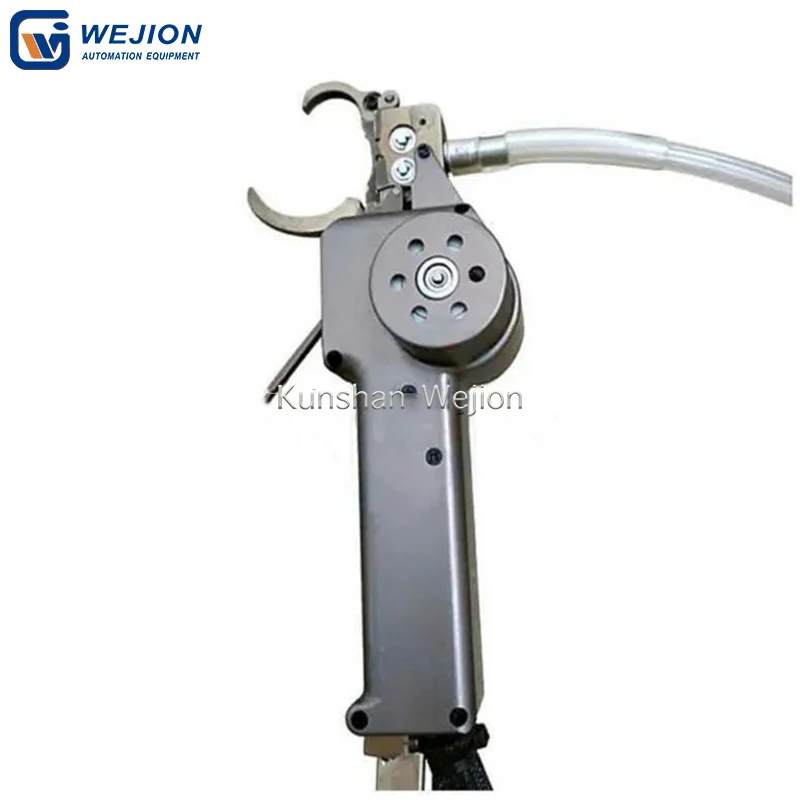 Hand Hold Tying Gun Tie Machine Cable Plastic Nylon Automatic Tie Feeding with Vibrating Plate for 80-200mm Cable