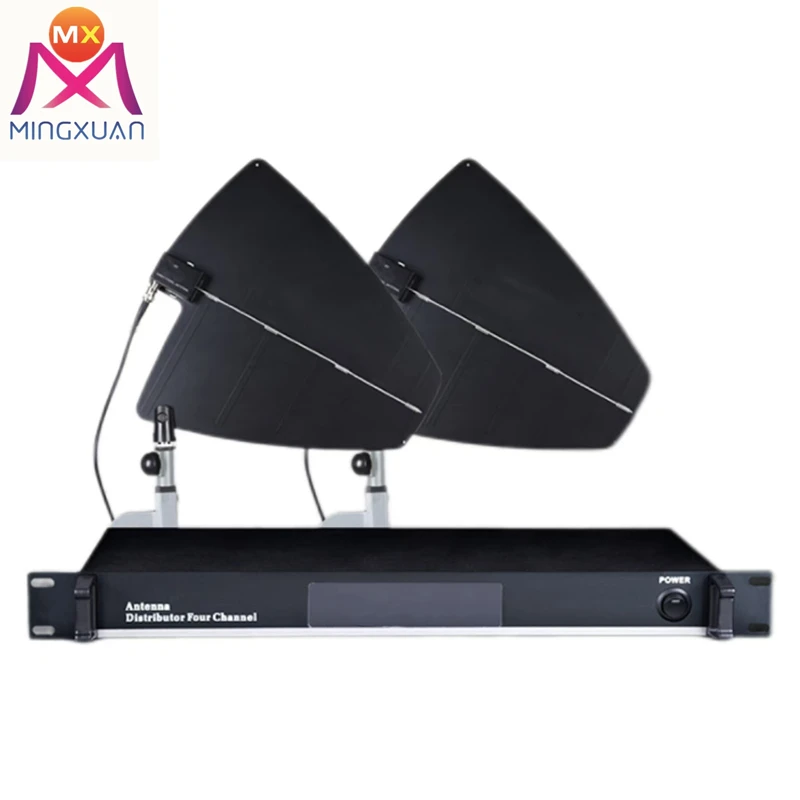 400m distance MHz radio mic antenna distribution system wireless distributed amplifier