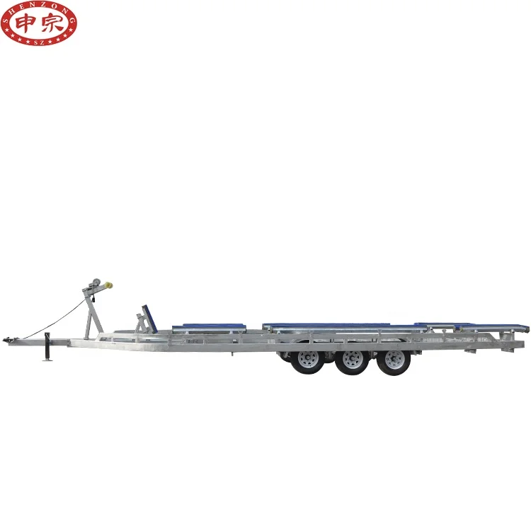 5 ton Watercraft trailer and pontoon bottom boat trailer