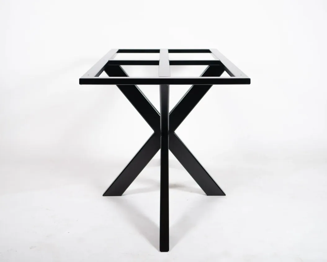 Customized Size&Shape Heavy Duty Metal Table Base For Stone/Glass/Wood Top